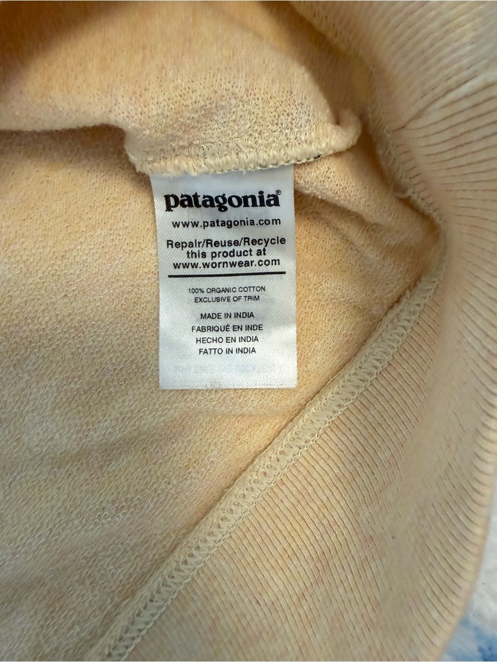 Women’s Patagonia short sleeve sweatshirt XL - Picture 4 of 6